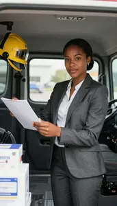 Female Youth Worker Testing Product
