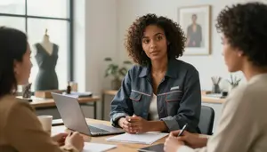 Locksmith In Meeting Professional Stock Photo