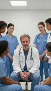Man Neurologist Professional Stock Photo