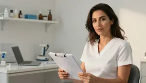 Medical Professional Supporting Patient Recovery