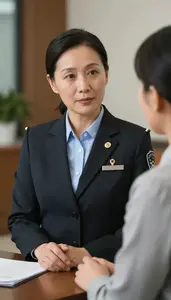 Meeting With Client Police Sergeant