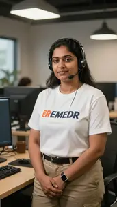 Musician Customer Support Professional Stock Photo