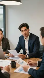 Professional Portfolio Manager Discussing Investment Thesis