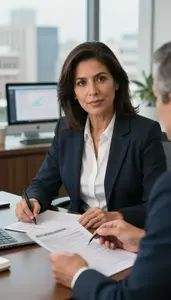 Professional Treasury Analyst Advising Client On Retirement