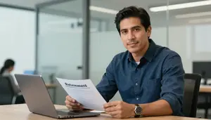 Robo Advisor Manager Professional Stock Photo
