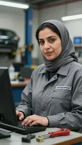 Typing On Computer Conservation Officer