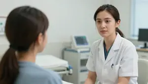 Woman Healthcare Professional Supporting Patient Recovery