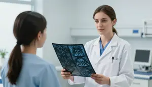 Anesthesiologist Providing Care Healthcare Stock Photo