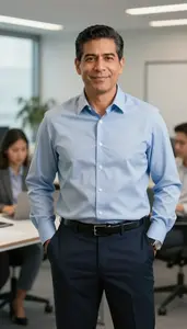 Experienced Senior Manager Professional Business Stock Photo