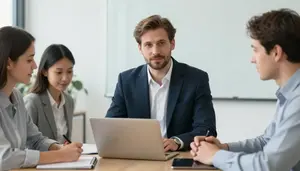 Experienced Web Developer Professional Business Stock Photo