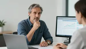 Finance Expert Discussing Investment Thesis