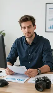 Forex Trader Professional Stock Photo