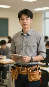 Headmaster In Workplace