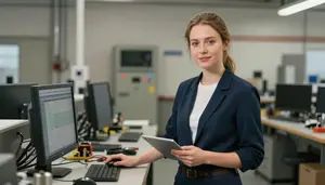 Locksmith Decision Making Professional Stock Photo