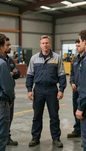 Male Worker Peer Feedback