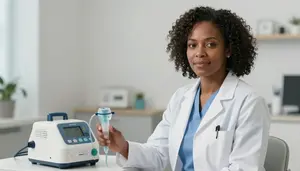 Professional Psychiatrist Providing Comfort Care