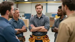 Team Huddle Foreman