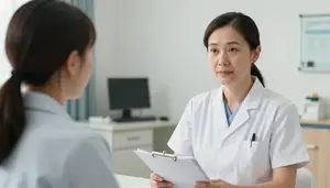 Woman Healthcare Professional Peer Consultation