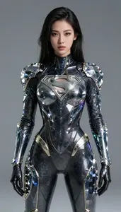 Female Superhero Suit Of Dark Crystal