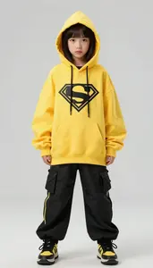 Girl Superhero Baggy Streetwear Inspired Costume In Bright