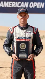 Open Desert Rally Podium Finisher In Breathable Racing