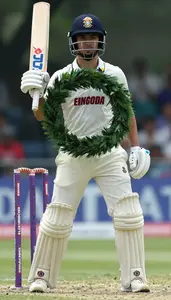 Cricket Tail Ender Wearing Cricket Shoes Posing Displaying