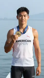 Open Coastal Paddle Race Winner In Sleeveless Performance