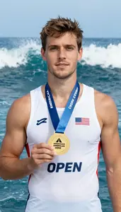 Open Coastal Paddle Sprint Champion In Sleeveless