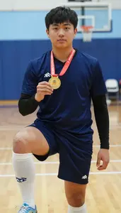 Futsal Defender Wearing Socks Posing Presented With First