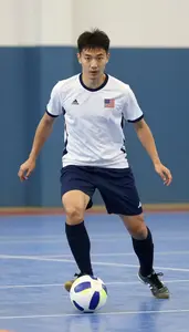 Futsal Pivot Wearing Shorts Dynamic Defending Sole Flick In