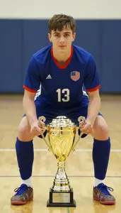 Futsal Pivot Wearing Socks Posing Presented With