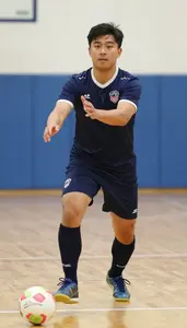 Futsal Winger Wearing Indoor Shoes Agile Shooting Pivot Shot