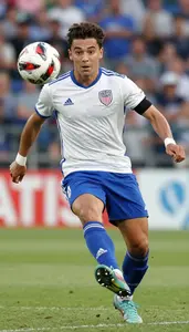 Soccer Forward Wearing Shorts Powerful Shooting Cross Pass