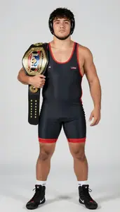 Wrestling Middleweight Wearing Wrestling Shoes Standing