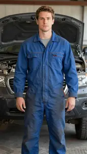 Male Boilermaker Mechanic Stock Photo