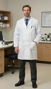 Male Clinical Pharmacist Professional Stock Image