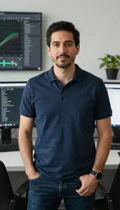 Male Embedded Systems Software Developer Professional Stock Photo