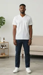 Male Licensed Esthetician Portrait Stock Photo