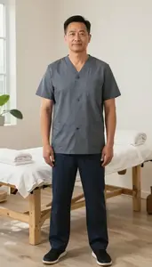 Male Licensed Massage Practitioner Portrait Stock Photo