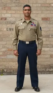 Male Service Forester Stock Photo