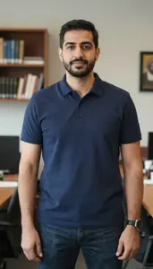 Male Student Recruiter Portrait Stock Photo