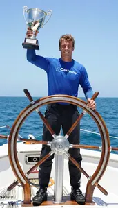 Sailing Skipper Wearing Sailing Shoes Standing Tall