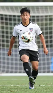 Soccer Striker Wearing Cleats Powerful Passing Cross Pass In
