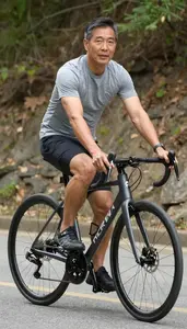 Male Bicycle Designer Professional Stock Image