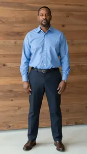 Male Branch Lending Officer Professional Stock Photo