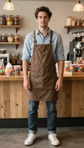 Male Candy Maker Stock Photo