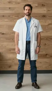 Male Dietitian Stock Photo
