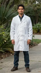 Male Environmental Epidemiologist Stock Photo