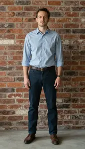 Male Institutional Commodity Analyst Professional Stock Photo