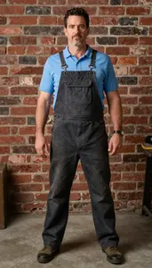 Male Meat Carver Professional Stock Image